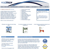 Tablet Screenshot of keritech.com